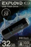 USB 16Gb Exployd 510 черный