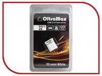 USB 32Gb 2.0 OltraMax 90 Mini White