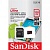 MicroSDXC 128Gb SanDisk class10, с адаптером SD